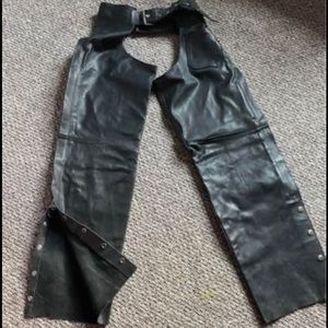 Womens leather chaps